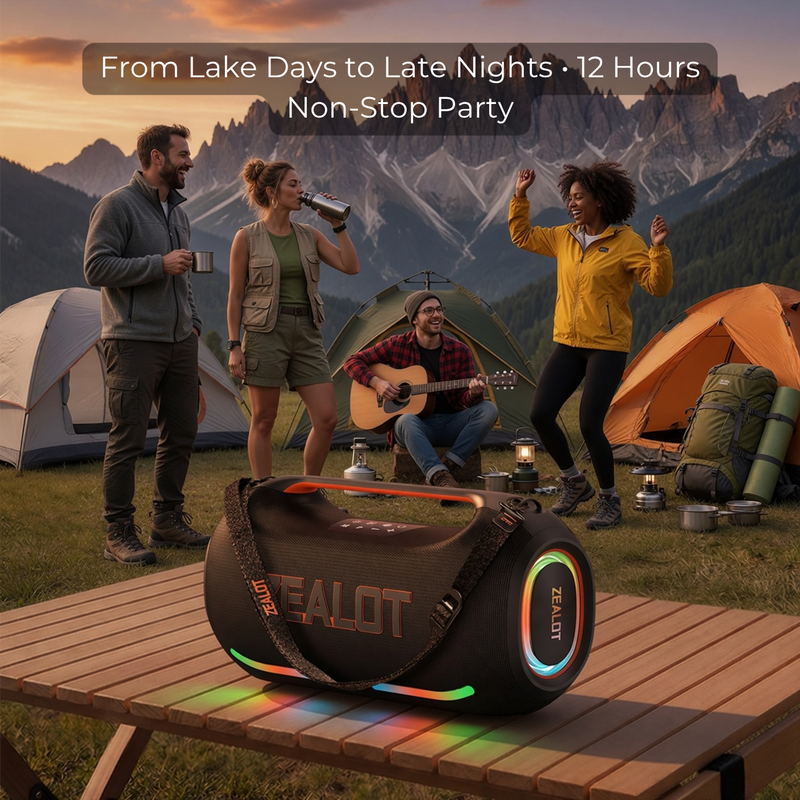 PartyGlow Blast ZEALOT 250W Party Speaker