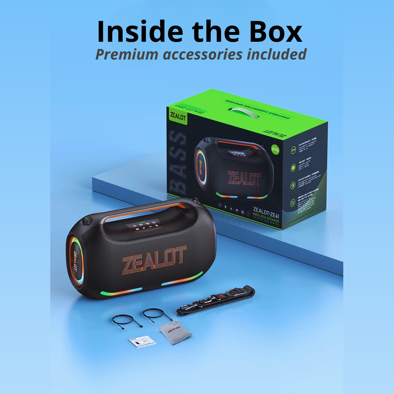 PartyGlow Blast ZEALOT 250W Party Speaker