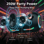 PartyGlow Blast ZEALOT 250W Party Speaker