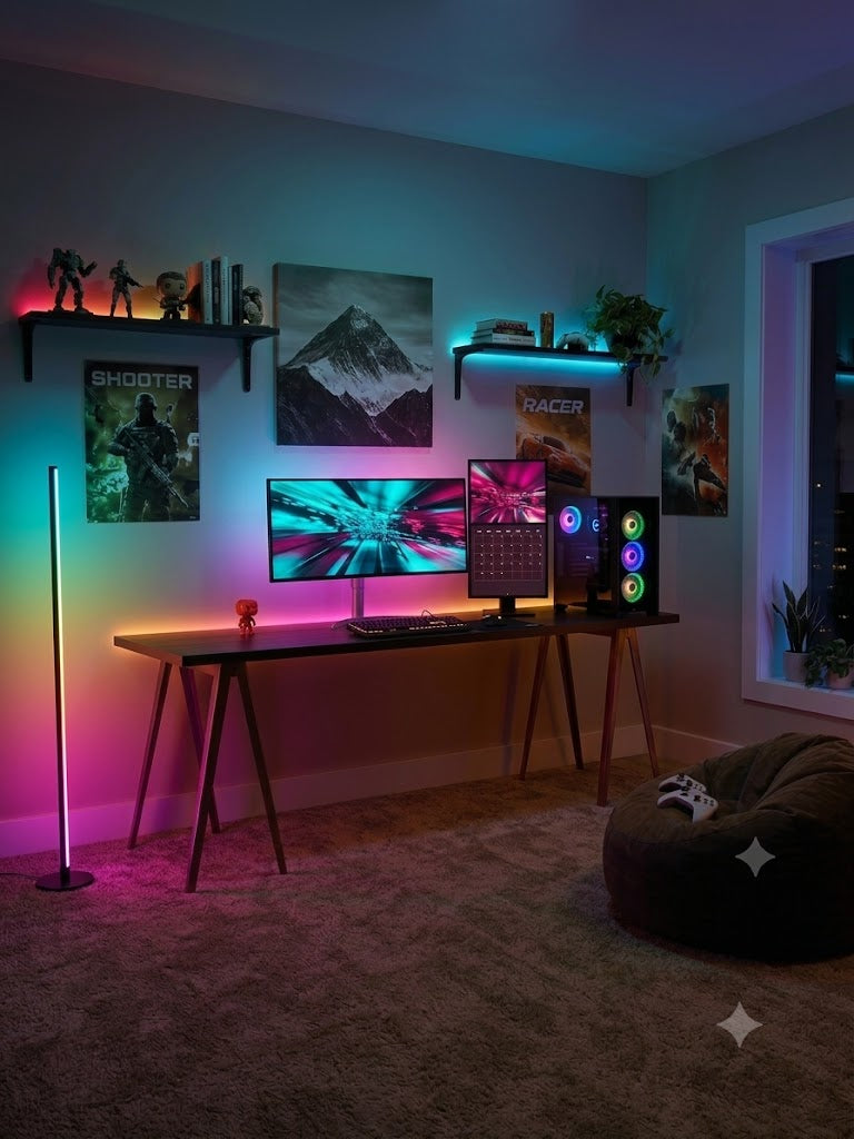PartyGlow Complete RGB Room Bundle